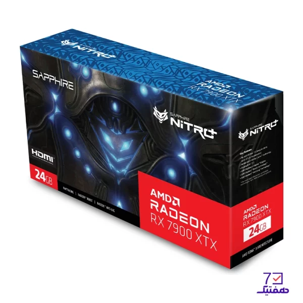 کارت گرافیک سافایر مدل NITRO+ AMD Radeon RX 7900 XTX VAPOR-X 24GB