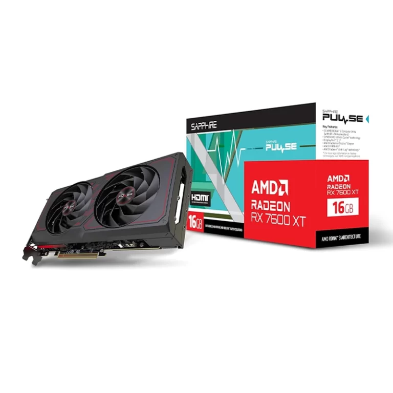 کارت گرافیک سافایر مدل PULSE AMD Radeon RX 7600 XT GAMING OC 16GB GDDR6