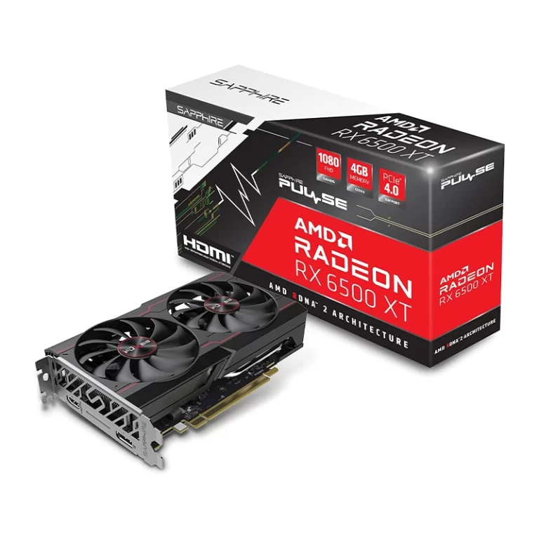 کارت گرافیک سافایر مدل PULSE AMD Radeon RX 6500 XT GAMING OC 8GB