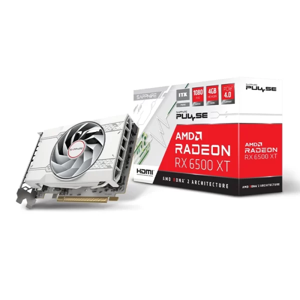 کارت گرافیک سافایر مدل PULSE AMD Radeon RX 6500 XT GAMING OC 4GB GDDR6