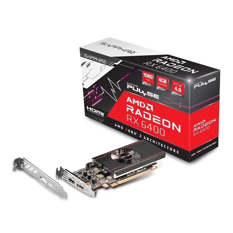 PULSE AMD Radeon RX 6400 GAMING 4GB DR6