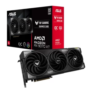 کارت گرافیک ایسوس مدل TUF Gaming Radeon RX 9070 XT OC 16GB GDDR6 - هفتیک