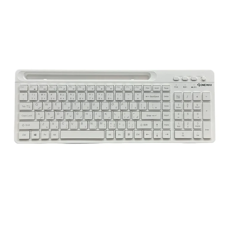 کیبورد بی سیم وان مکس مدل Wireless KEYBOARD OM-3000W