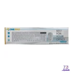 کیبورد و ماوس بی سیم وان مکس مدل OM-4500W