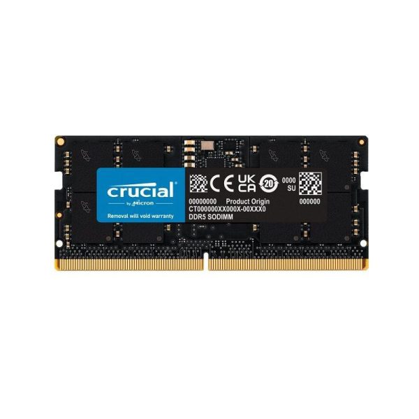 رم لپ تاپ DDR5 تک کاناله 4800 مگاهرتز CL40 کروشیال مدل CT8 ظرفیت 8 گیگابایت