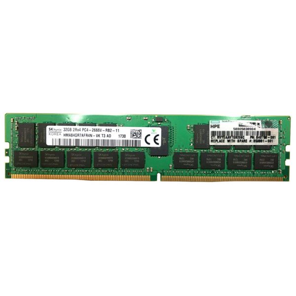 رم سرور DDR4 تک کاناله 2933 مگاهرتز CL21 اچ پی ای مدل 2Rx4 PC4 2933Y P00924-B21 ظرفیت 32 گیگابایت