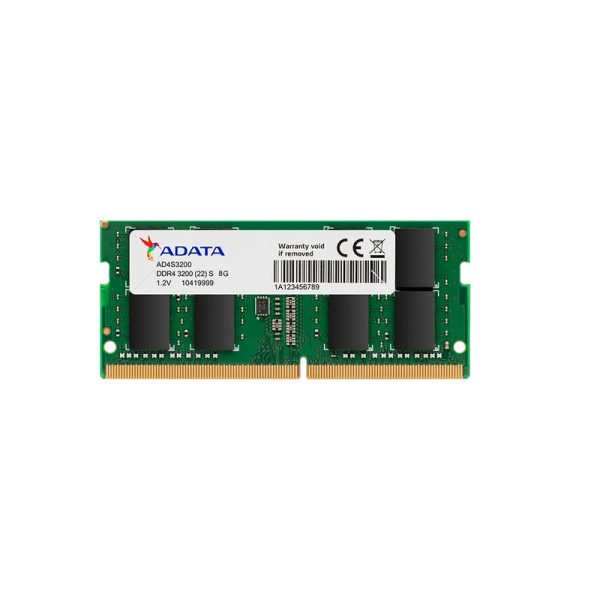 رم لپ تاپ DDR4 تک کاناله 3200 مگاهرتز CL19 ای دیتا مدل 3200 ظرفیت 8 گیگابایت