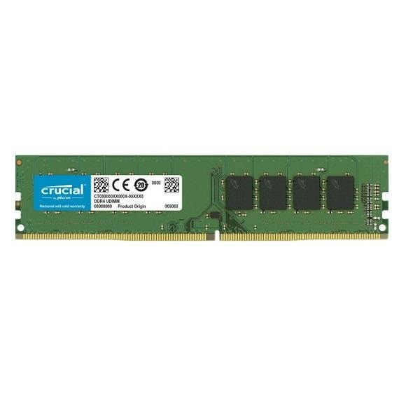 رم دسکتاپ DDR4 تک کاناله 3200 مگاهرتز CL22 کروشیال مدل PC4-25600 ظرفیت 16 گیگابایت